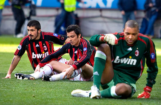 Gennaro Gattuso, Alberto Gilardino, Dida, målvakt, Milan,