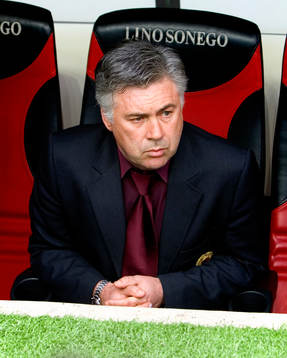 Carlo Ancelotti, tränare, Milan