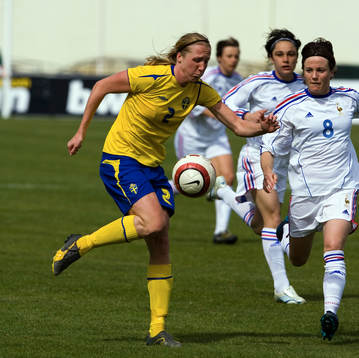 Sara Johansson, Sverige 0-3