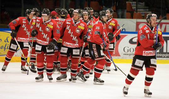 Ishockey, Elitserien,  Malmö - Södertälje. MIF