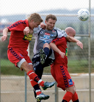 Olof Persson, numera mittback i Aarhus