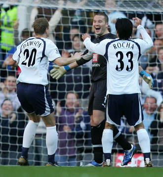 Paul Robinson, Tottenham (Målvakt, Jubel) gjorde ett