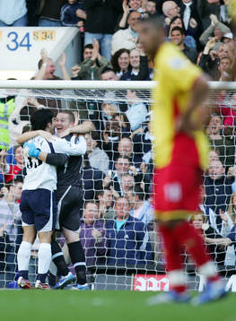 Paul Robinson, Tottenham (Målvakt, Jubel) gjorde ett