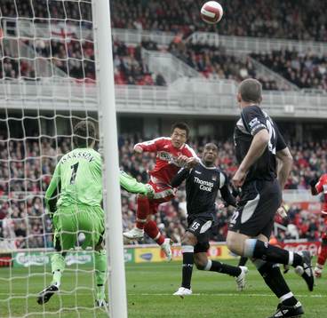 Fotboll, Premier League (Engelsk Liga), Middlesbrough v