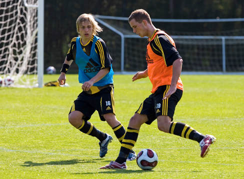 Pierre Bengtsson och Robert Åhman-Persson, AIK