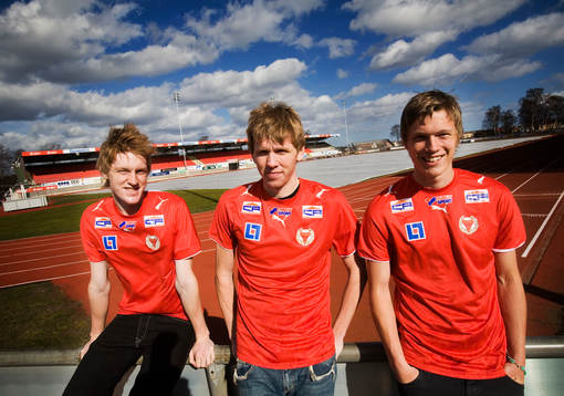 Bröderna Elm, Rasmus Elm, Viktor Elm och David Elm