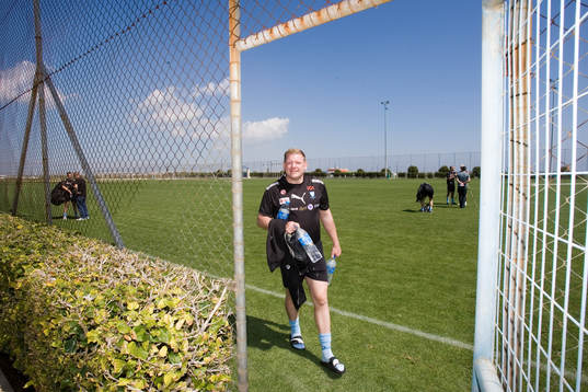 Fotboll, Cypern är nya innestället för svenska