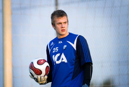 Erik Dahlin, målvakt