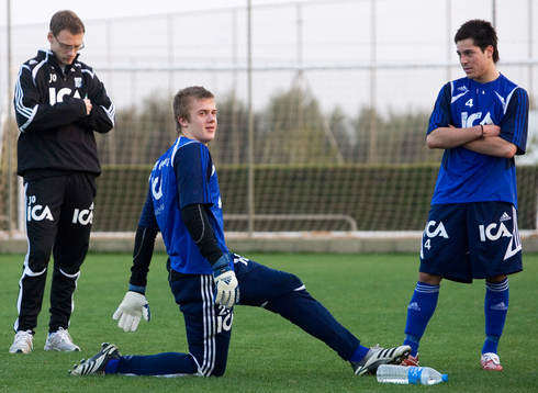 Jonas Olsson, Erik Dahlin och Bastian Andersson