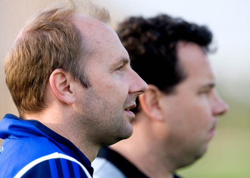 Håkan Mild, sportchef och Stefan Rehn, tränare