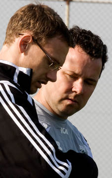 Jonas Olsson och Stefan Rehn, tränare