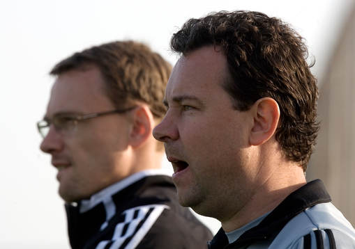 Jonas Olsson och Stefan Rehn, tränare