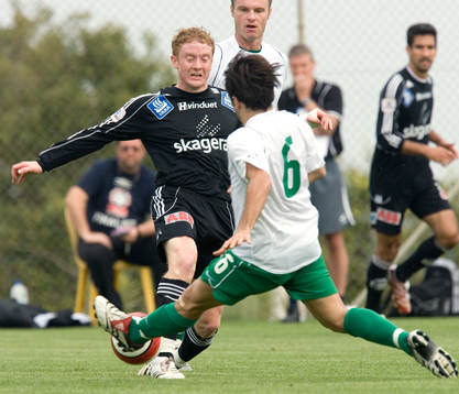Fotboll, träningsmatch, Hammarby - Odd Grenland