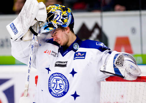 Joni Puurula, målvakt Leksand, depp