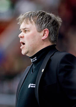 Södertäljes tränare Leif Strömberg