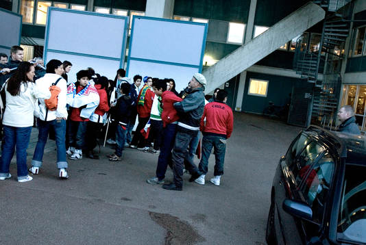 Bråkigt utanför Ullevi