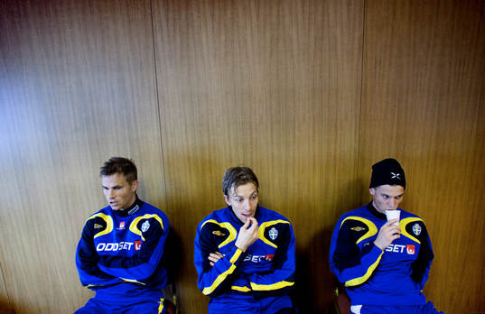 Niclas Alexandersson, Erik Edman och Markus Rosenberg