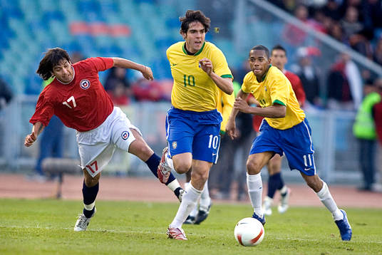 Sanhueza. Chile, Kaka, Brasilien