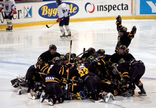 Segerglädje i AIK