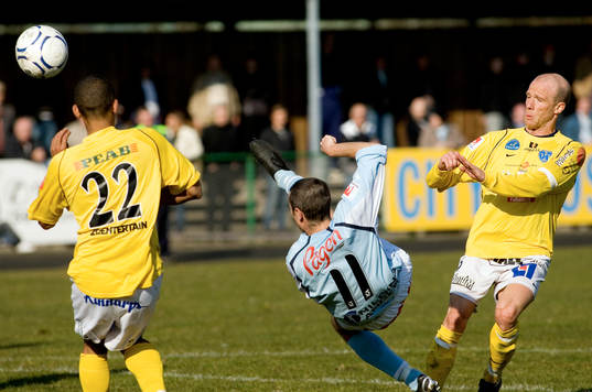 Fotboll, Malmö FF - Falkenberg. Träningsmatch. Yksel