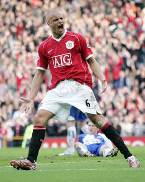 Fotboll, Premier League (Engelsk Liga), Manchester United v
