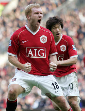 Fotboll, Premier League (Engelsk Liga), Manchester United v