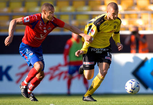 Henrik Larsson, Helsingborg drar Samuel Holmén, Elfsborg,