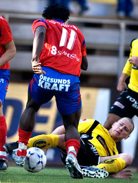 Andreas Karlsson, Elfsborg, glidtackling
