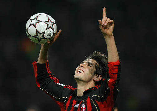 Kaka, Milan, jubel