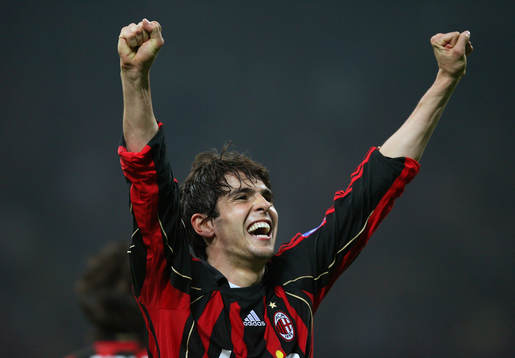 Kaka, Milan, jubel