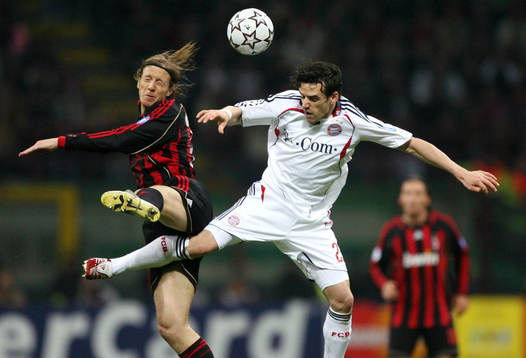 Massimo Ambrosini, Milan och Owen Hargreaves, Bayern