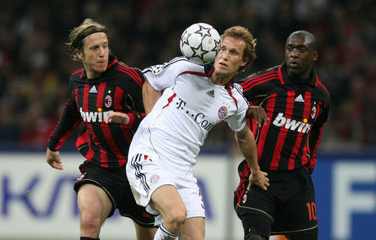 Massimo Ambrossini, Andreas Ottl och Clarence Seedorf