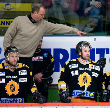 Per-Erik Johnsson, tränare och Magnus Wernblom