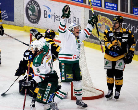 Tomas Wallgren och Martin Johansson, jubel