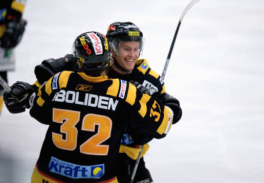 Johan Ramstedt, och Kari Haakana, jubel