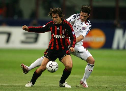 Andrea Pirlo, Milan och Owen Hargreaves, Bayern