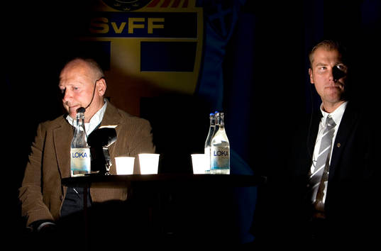 Sören Åkeby, tränare, Malmö FF, Magnus Haglund,