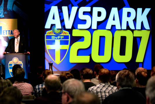 Lars-Åke Lagrell, ordförande, Svenska Fotbollförbundet