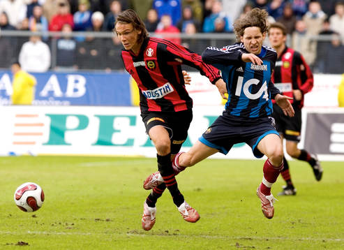Albin Ekdal, BP och Andrej Komac, Djurgården