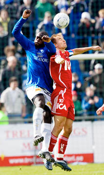 Niclas Alexandersson och Michael Mensah
