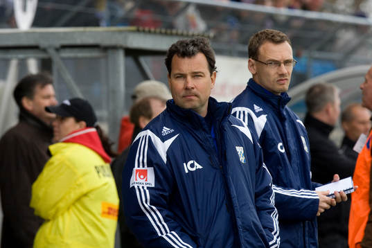 Stefan Rehn och Jonas Olsson, tränare, Göteborg