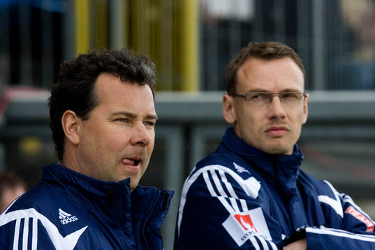 Stefan Rehn och Jonas Olsson, tränare, Göteborg