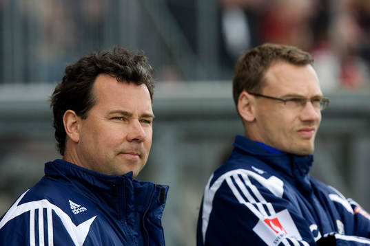Stefan Rehn och Jonas Olsson, tränare, Göteborg