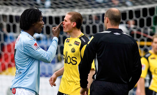 Jimmy Dixon, Malmö, petar Jon Jönsson, Elfsborg, på