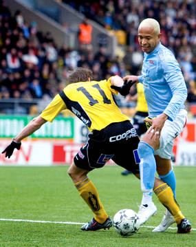 Daniel Mobaeck, Elfsborg, försöker stoppa, Junior, Malmö