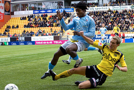 Daniel Alexandersso, Elfsborg och  Jimmy Dixon, Malmö