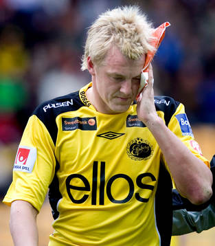 Mathias Svensson, Elfsborg, kyler ner sig, kylpåse, kyla,