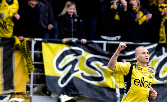 Samuel Holmén, Elfsborg knyter näven, jubel