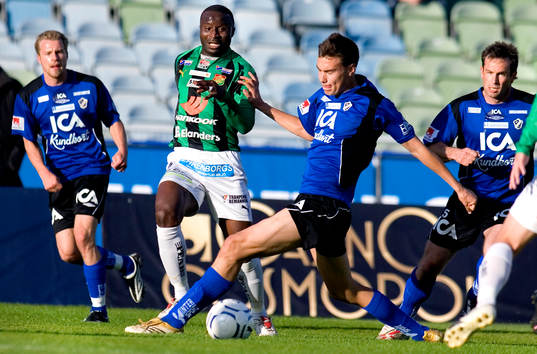 Ipke Ekong, GAIS, Tim Sparv. Halmstad