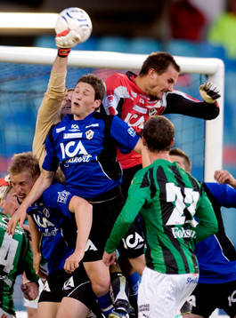 Dime Jankulovski, Målvakt, GAIS, boxar, Magnus Bahne,